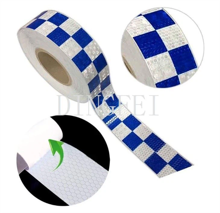 Red White And Blue Reflective Tape