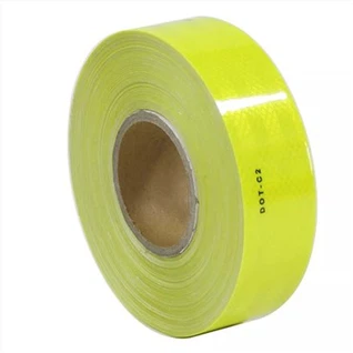 DOT C2 Nastro riflettente giallo fluorescente