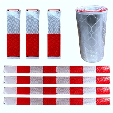 Strisce di recinzione riflettenti