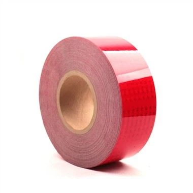 Adesivo riflettente rosso