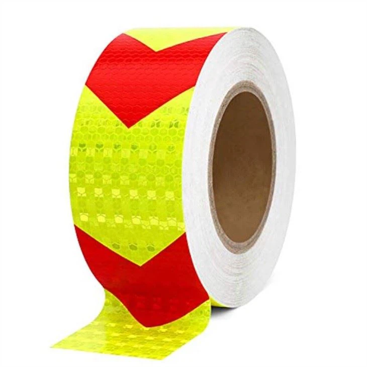 Nastro riflettente rosso giallo