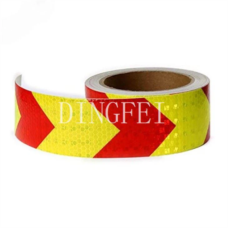 Yellow Red Reflective Tape