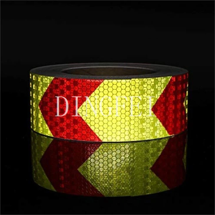 Yellow Red Reflective Tape