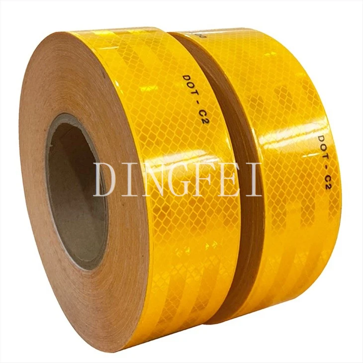 Yellow Reflective Tape Roll
