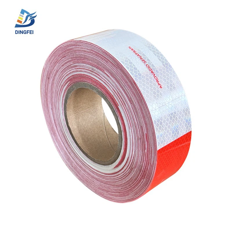 Red White Aprovado Denatran Reflective Conspicuity Tape 1 Red White Aprovado Denatran Reflective Conspicuity Tape 1