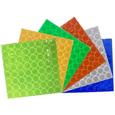 Adesivo riflettente in PVC con puntini caldi in vinile adesivo rotondo